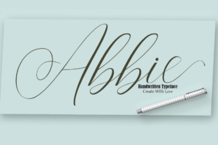 Abbie: The Script Font That Elevates Your Brand’s Visual Story