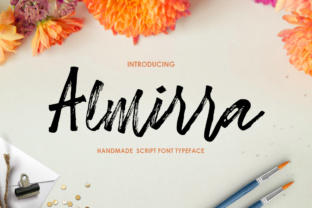 Almirra Script: A Handwritten Font for Creative Crafters