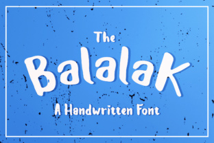 Balalak: A Script Handwritten Font for Modern Web Design