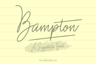 Bampton: A Versatile Script Font for Editorial Design