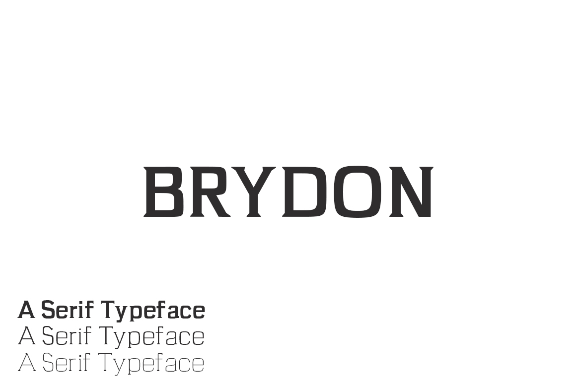 Brydon: A Serif Font for Modern Web Design