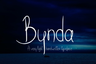 Bynda: A Script Handwritten Font for Editorial Design and Branding