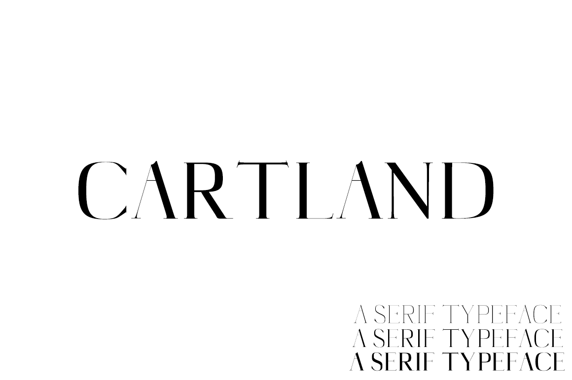 Cartland: A Modern Serif Font for Contemporary Branding
