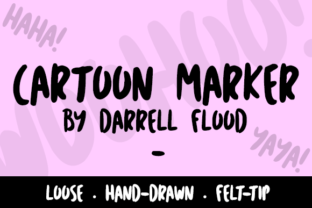 Cartoon Marker: A Charming Script Font for Branding and Design