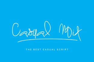 Casual Mix: A Script Font for Elegant Web Design