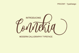 Connekia: A Lively Script Font for Editorial Design