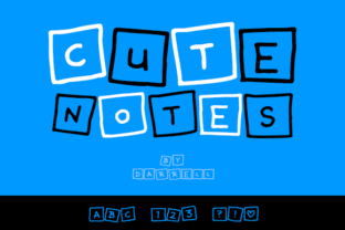 Cute Notes: A Font That Adds Personality to Your Brand