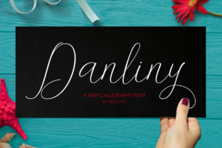 Discover Danliny: A Script Handwritten Font for Creative Campaigns