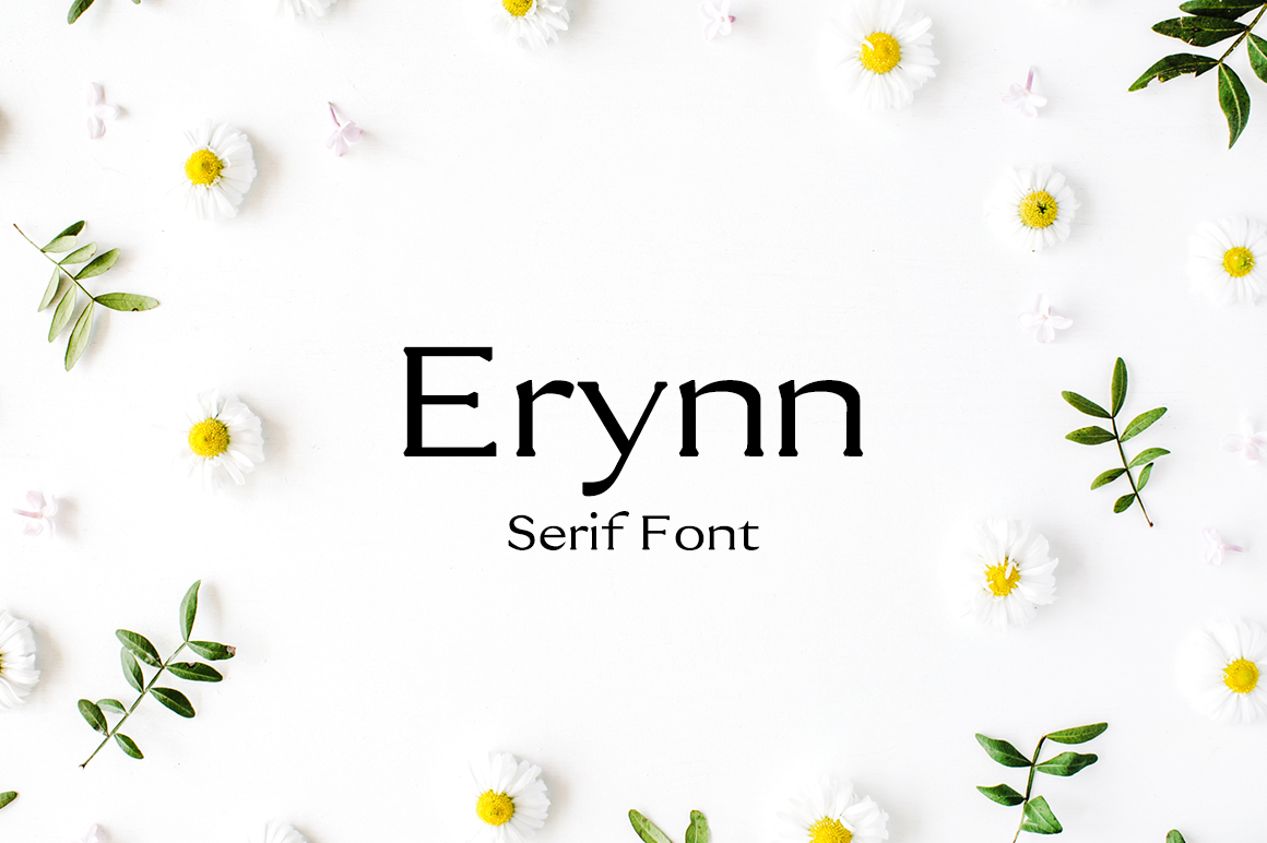 Erynn: The Minimal Serif Font That Elevates Your Brand