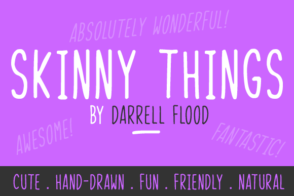 Exploring the Versatile Skinny Things Font