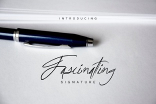 Fascinating Signature: The Perfect Font for Branding and Design