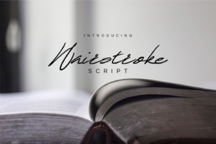 Hairstroke: A Delicate Script Font for Editorial Design
