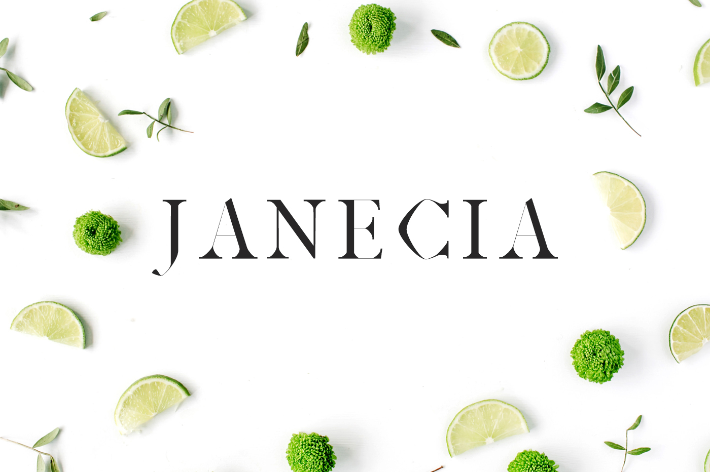 Janecia: A Serif Font That Elevates Web Design with Classic Elegance