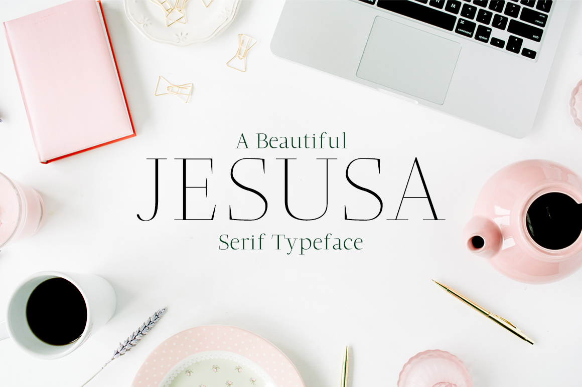 Jesusa: The Serif Font That Elevates Your Brand’s Visual Identity