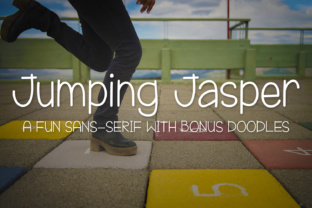 Jumping Jasper: A Quirky Sans Serif Font for Creative Designers