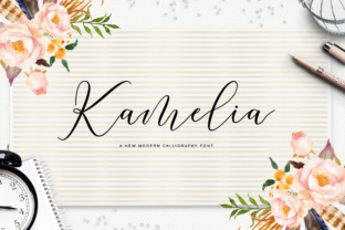 Kamelia: A Script Font That Elevates Your Brand