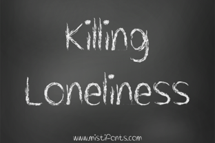 Killing Loneliness: A Script Handwritten Font for Web Design and Branding