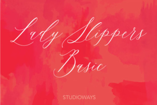 Lady Slippers Basic: A Script Handwritten Font for Elegant Branding