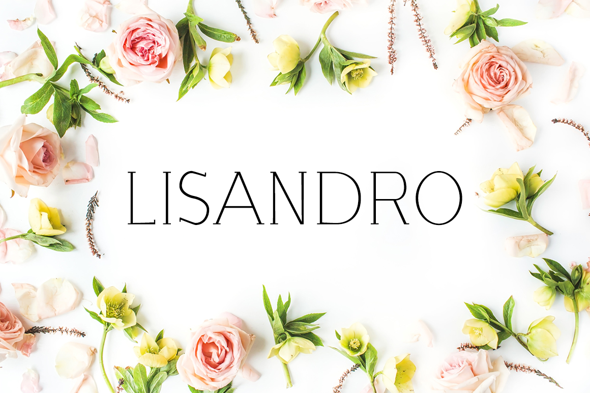Lisandro: A Modern Slab Serif Font for Creative Product Design