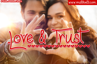 Love and Trust: A Script Handwritten Font for Creative Branding
