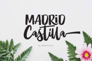 MADRID Castilla: A Script Font for Editorial Elegance