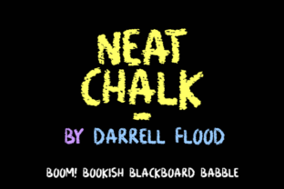 Neat Chalk: A Decorative Font for Editorial Design and Branding