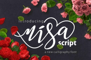 Nisa: A Script Font That Elevates Branding for Small Businesses