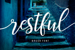 Restful: A Script Font That Breathes Life Into Your Creations