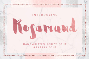 Rosamund Script Extras for Web Designers and Brand Creators