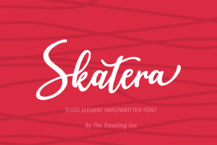 Skatera: A Script Font for Warmth and Sophistication in Digital Design
