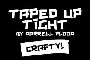 Taped Up Tight: A Decorative Font for Dynamic Web Design